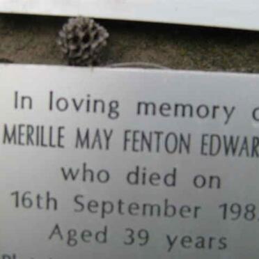 EDWARDS Merille May Fenton -1985