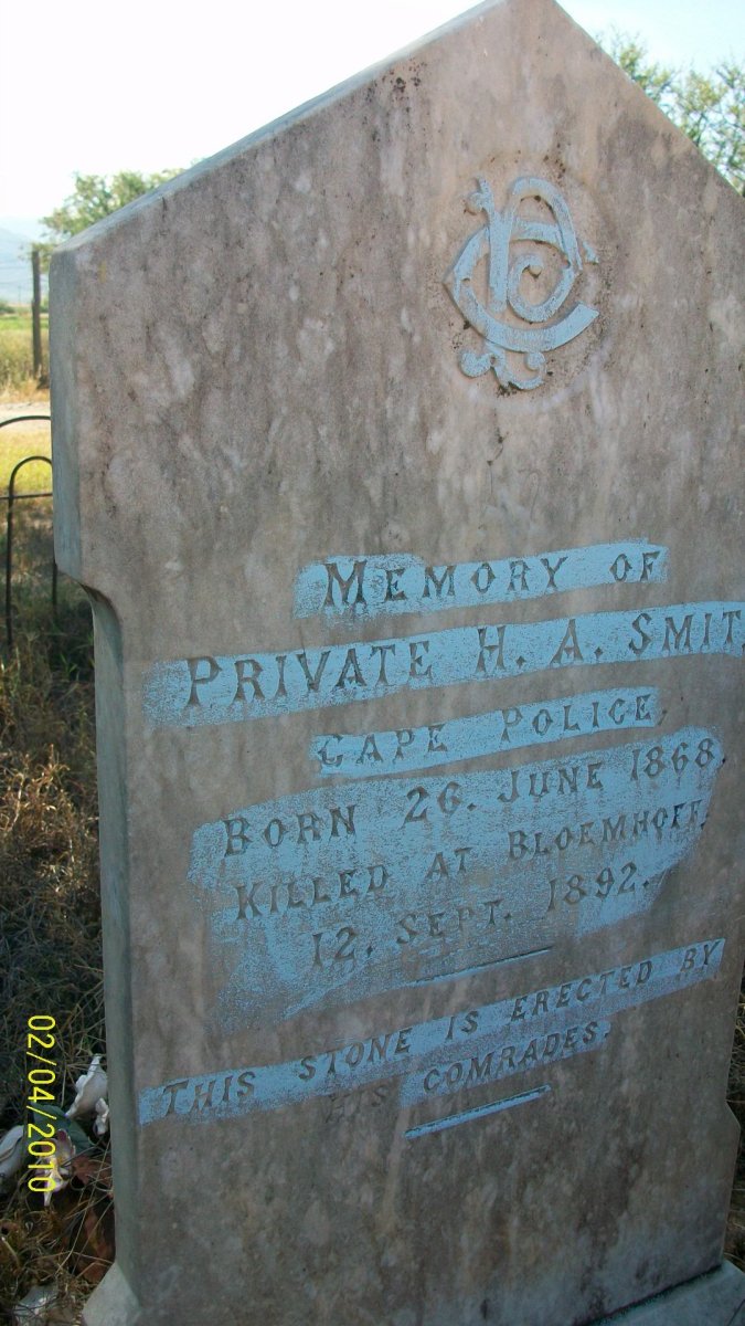 SMIT H.A. 1868-1892