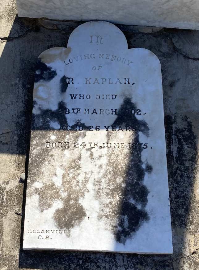 KAPLAN R. 1875-1902