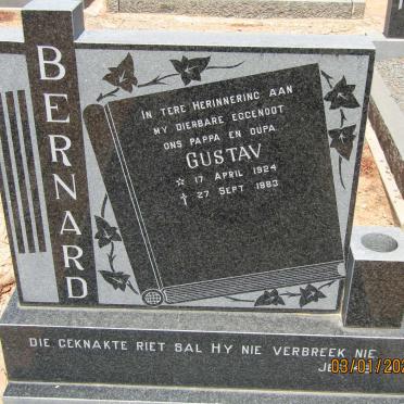 BERNARD Gustav 1924-1983