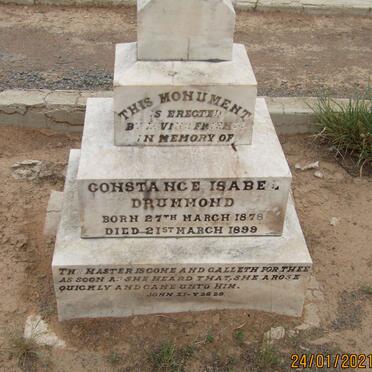 DRUMMOND Constance Isabel 1878-1899
