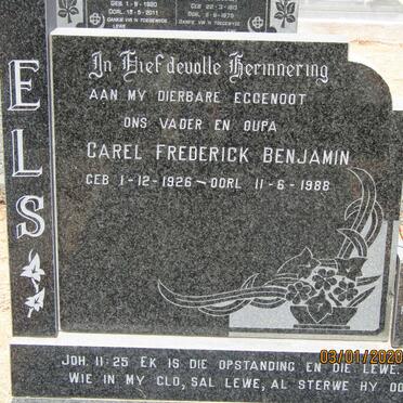ELS Carel Frederick Benjamin 1926-1988