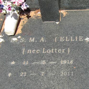 McCAY S.J. 1916-1983 &amp; E.S.M.A. LOTTER 1918-2011