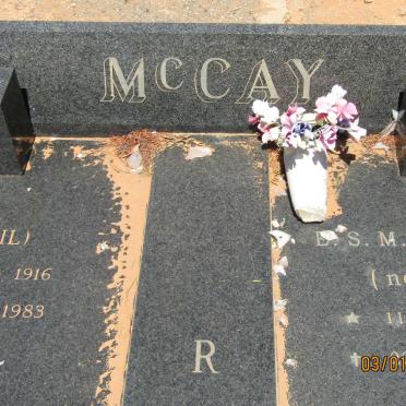McCAY S.J. 1916-1983 &amp; E.S.M.A. LOTTER 1918-2011 