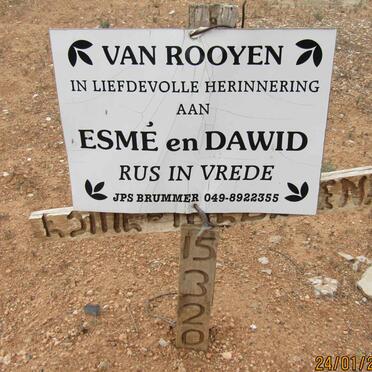 ROOYEN Dawid, van &amp; Esme