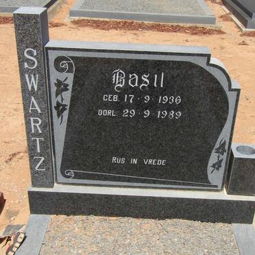 SWARTZ Basil 1936-1989