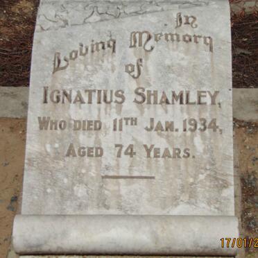 SHAMLEY Ignatius -1934