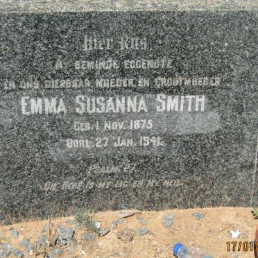 SMITH Emma Susanna 1875-1941