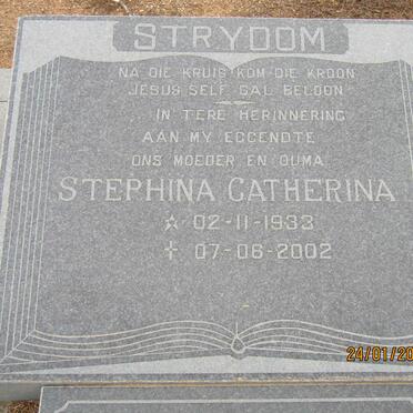 STRYDOM Stephina Catherina 1933-2002