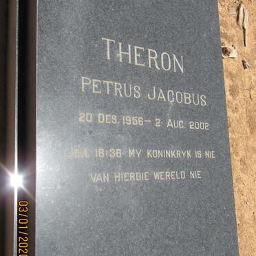 THERON Petrus Jacobus 1956-2002