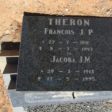 THERON Francois J.P. 1911-1993 &amp; Jacoba J.M. 1913-1995