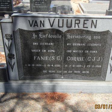 VUUREN S.C., van 1928-2001 &amp; C.J.J. 1931-1986
