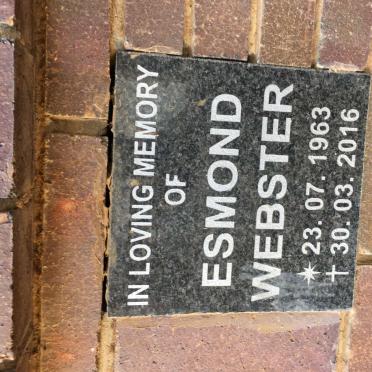 WEBSTER Esmond 1963-2016