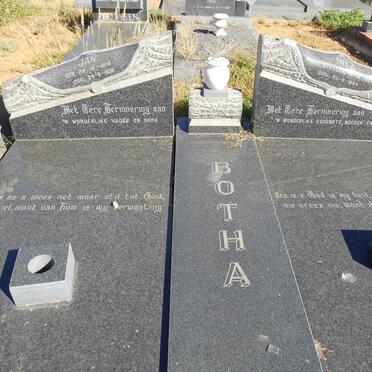 BOTHA Jan 1916-1996 &amp; Inez STRYDOM 1921-1984
