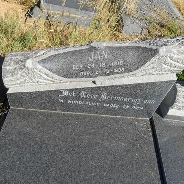 BOTHA Jan 1916-1996 &amp; Inez STRYDOM 1921-1984