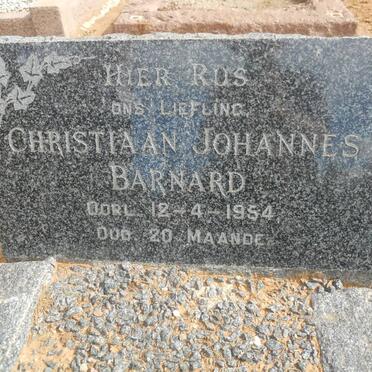 BARNARD Christiaan Johannes -1954