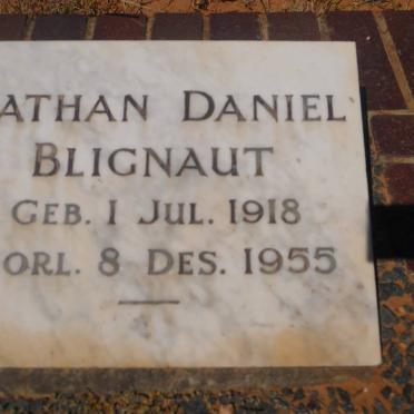 BLIGNAUT Nathan Daniel 1918-1955