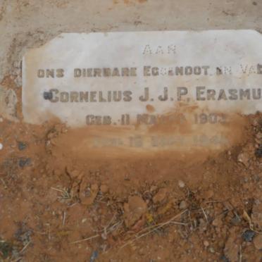 ERASMUS Cornelius J.J.P. 1903-194?