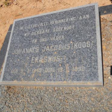 ERASMUS Johannes Jacobus 1945-1990