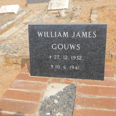 GOUWS William James 1932-1941
