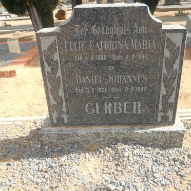 GERBER Ellie Cathrina Maria 1892-1947 :: GERBER Daniel Johannes 1931-1947
