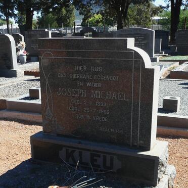 KLEU Joseph Michael 1893-1966