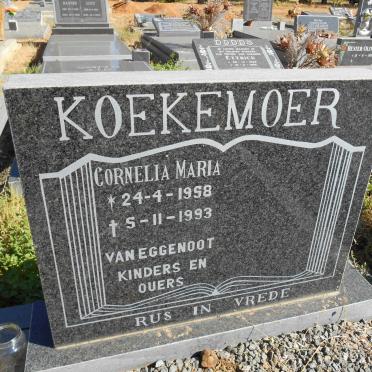 KOEKEMOER Cornelia Maria 1958-1993