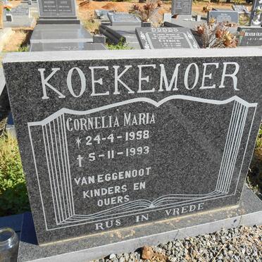 KOEKEMOER Cornelia Maria 1958-1993