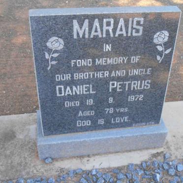 MARAIS Daniel Petrus -1972