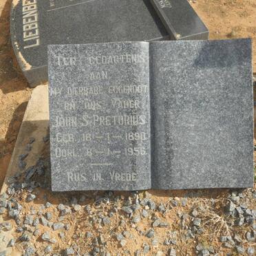 PRETORIUS John S. 1890-1956
