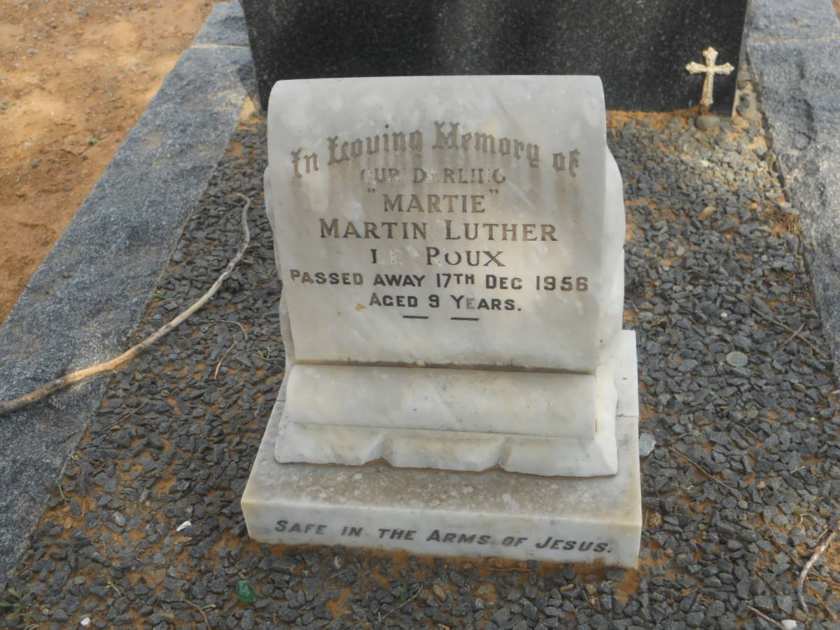 ROUX Martin Luther, le -1956