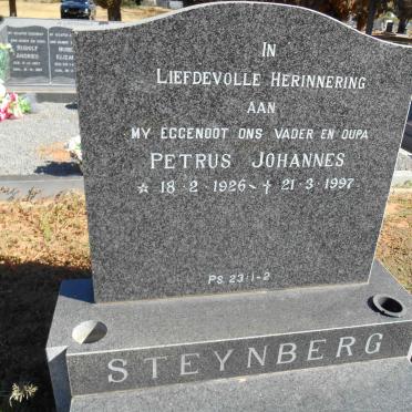 STEYNBERG Petrus Johannes 1926-1997