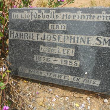 SMIT Harriet Josephine nee LEE 1876-1955