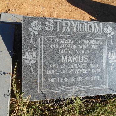 STRYDOM Marius 1938-1998 &amp; Rita BRITZ 1938-2012