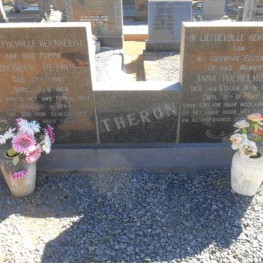 THERON Jacobus Petrus 1907-1968 &amp; Anna Wilhelmina VAN STADEN 1905-1967