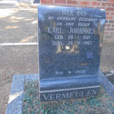 VERMEULEN Carl Johannes 1921-1967