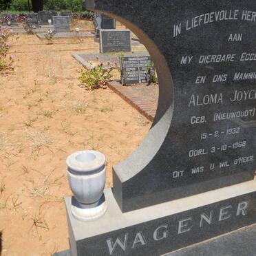 WAGENER Aloma Joyce nee NIEUWOUDT 1932-1968