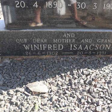 ARCHER Russell Sydney 1890-1972 :: ISAACSON Winifred 1902-1981_2