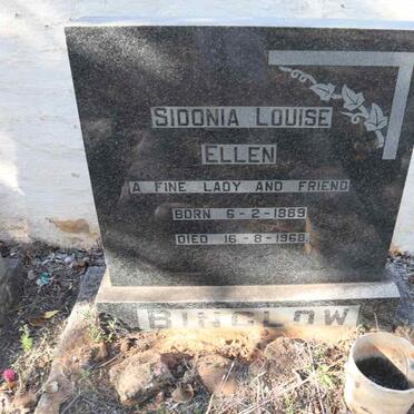 BINGLOW Sidonia Louise Ellen 1889-1968