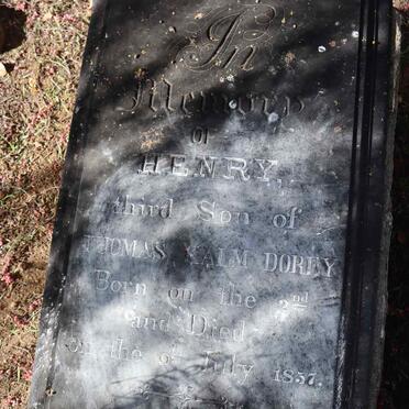 DOREY Henry 1857-1857