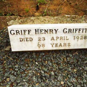 GRIFFITHS Griff Henry -1928