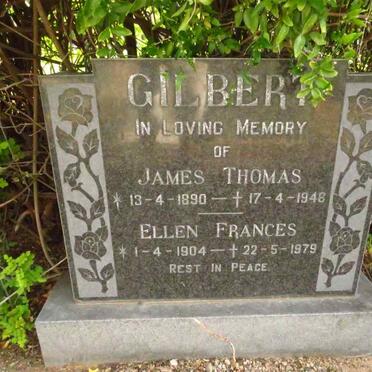 GILBERT James Thomas 1890-1948 & Ellen Frances 1904-1979