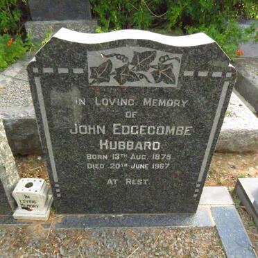 HUBBARD John Edgecombe 1875-1967 & Louisa Mary 1872-1948_1