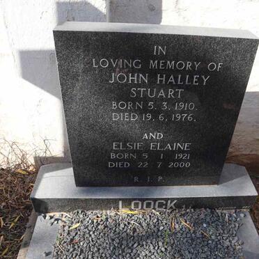 LOOCK John Halley Stuart 1910-1976 & Elsie Elaine 1921-2000