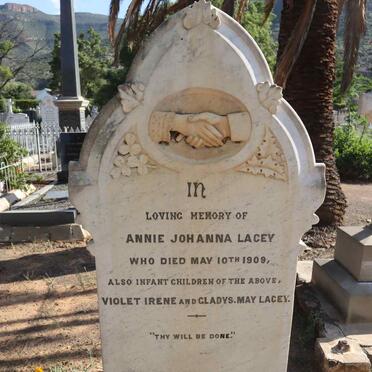 LACEY Annie Johanna -1909 :: LACEY Violet Irene :: LACEY Gladys May