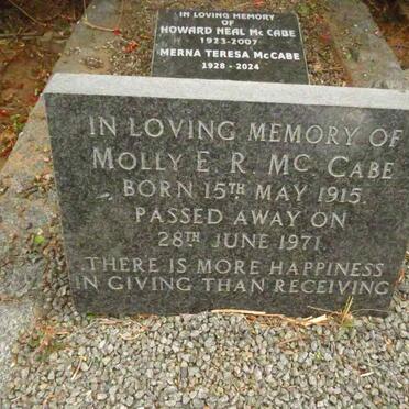 MCCABE Molly E.R. 1915-1971