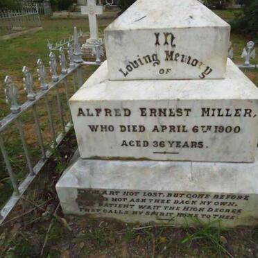 MILLER Alfred Ernest -1900 & Eugenia -1940_1