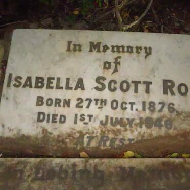 ROSS Isabella Scott 1876-194? :: BREACH Jane Duthie -19?6_1