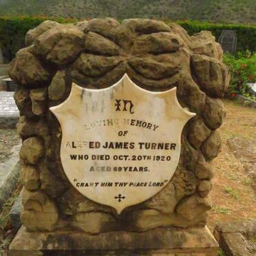 TURNER Alfred James -1920