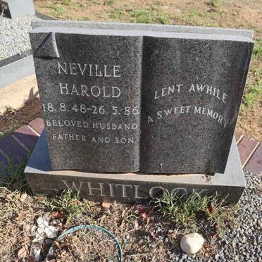 WHITLOCK Neville Harold 1948-1986